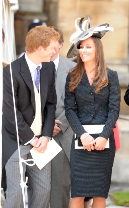 Kate Middleton wearing a Philip Treacy hat