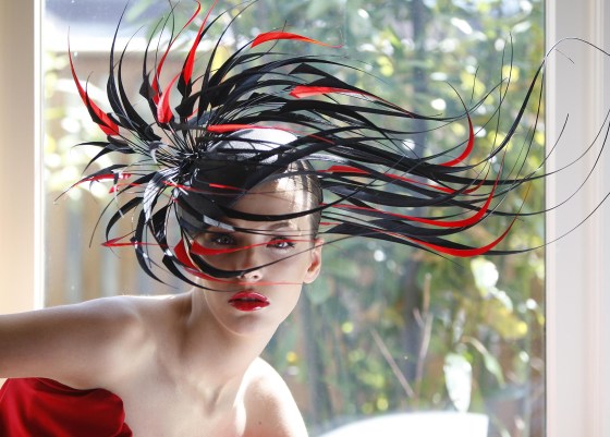 Lyons Tea hat by Philip Treacy