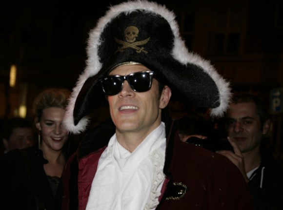 Johnny Knoxville at the Dublin Premiere of Jackass 3D