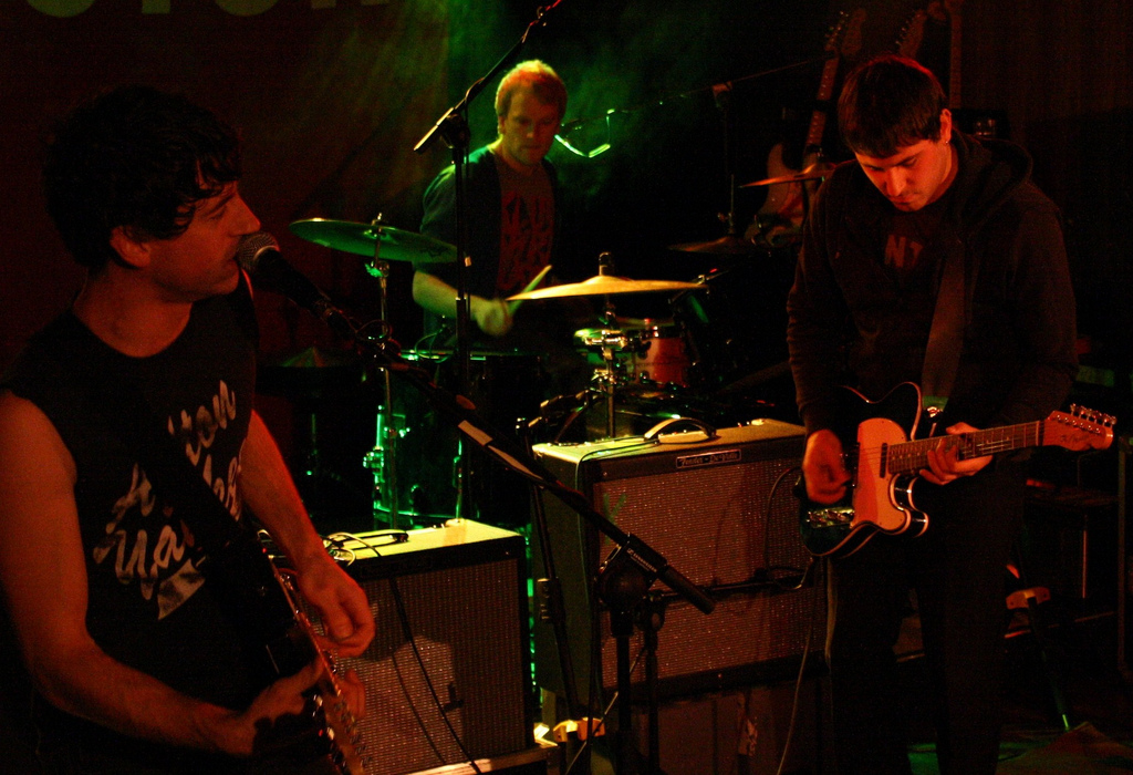 Delerentos play Greystones Theatre Octoer 2008. Photo by Darren Byrne